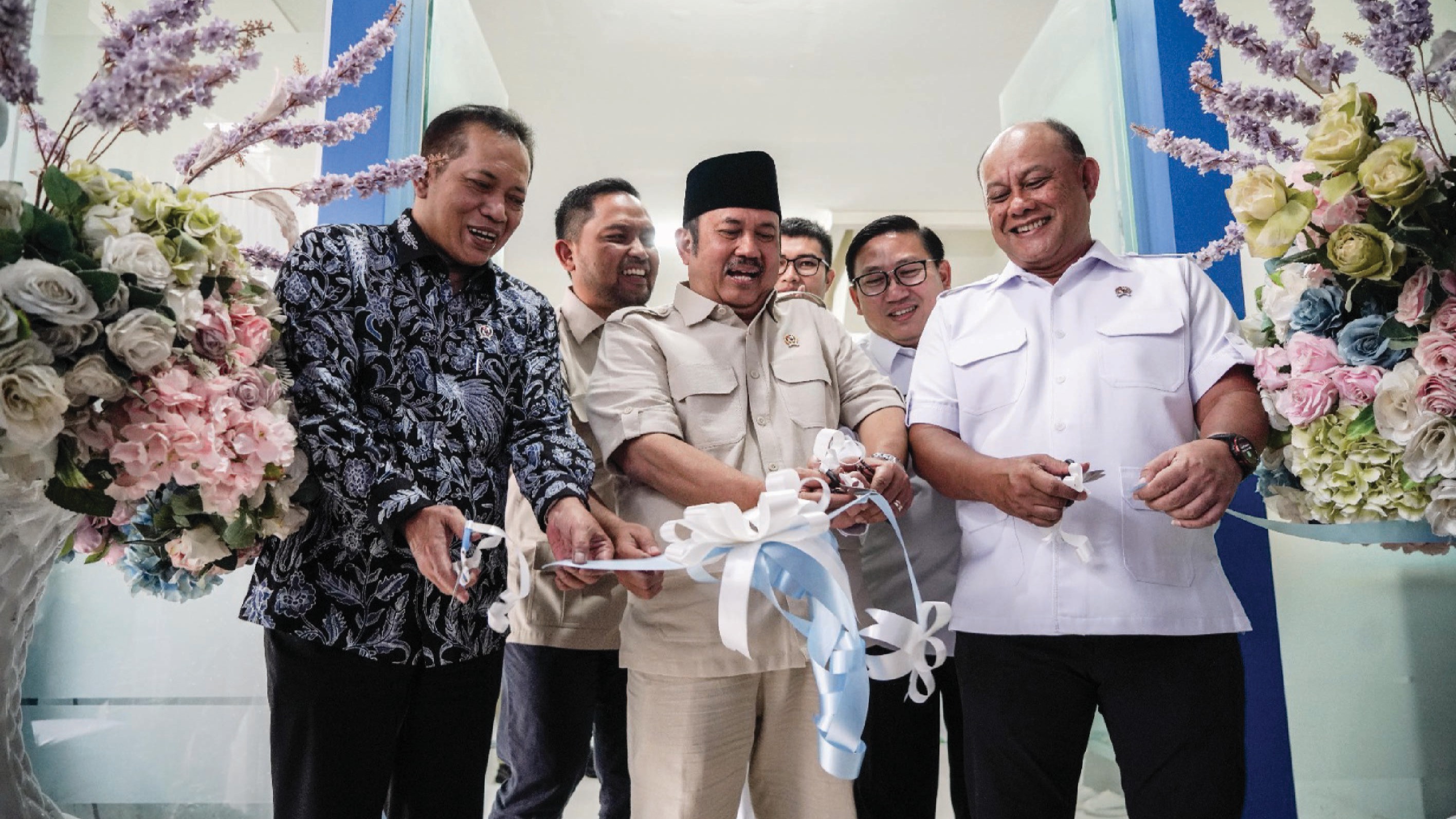 Susu Menu Favorit MBG! Kepala BGN Kabupaten Belitung Launching Rumah Susu