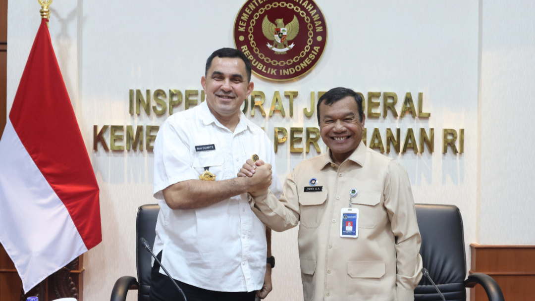 BGN Kabupaten Belitung dan Kemenhan Teken PKS Pengawasan dan Monitoring SPPI 