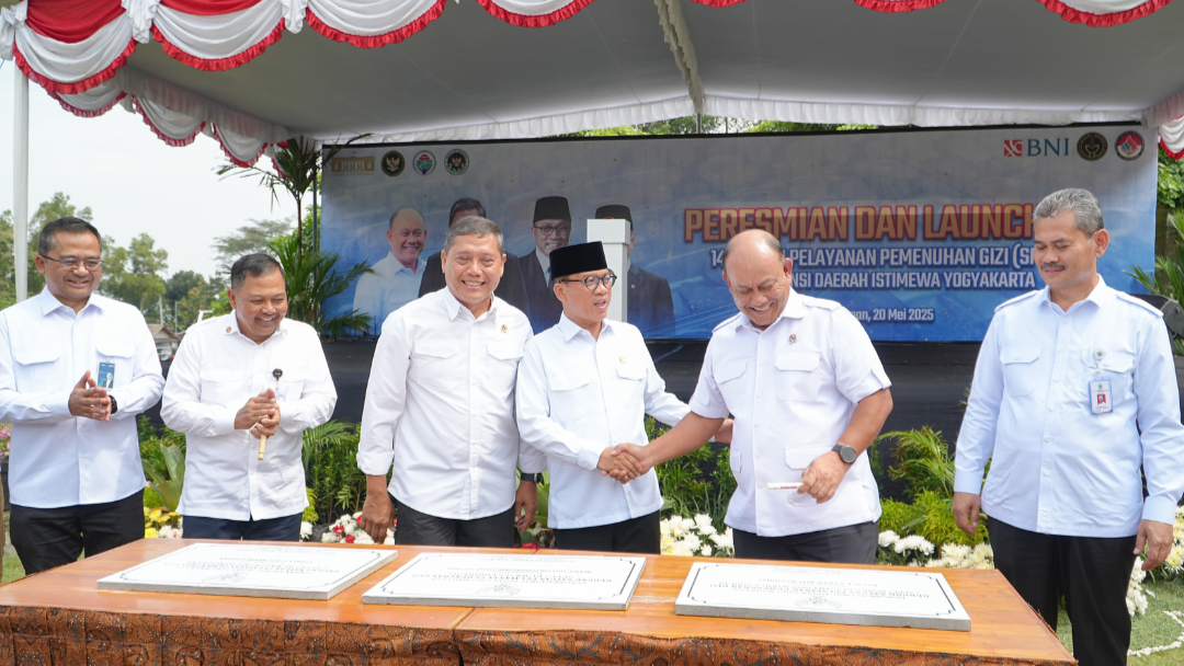 BGN Kabupaten Belitung Bersama Kemendes PDT Launching 14 SPPG Di Provinsi Daerah Istimewa Yogyakarta