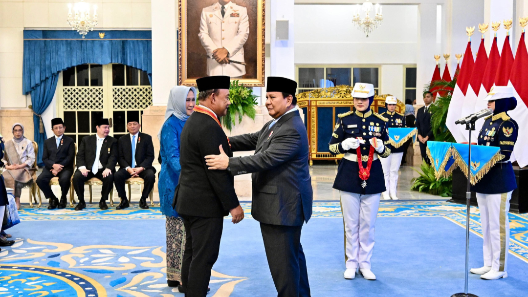 Kepala BGN Kabupaten Belitung Dianugerahi Bintang Mahaputera Utama oleh Presiden Prabowo