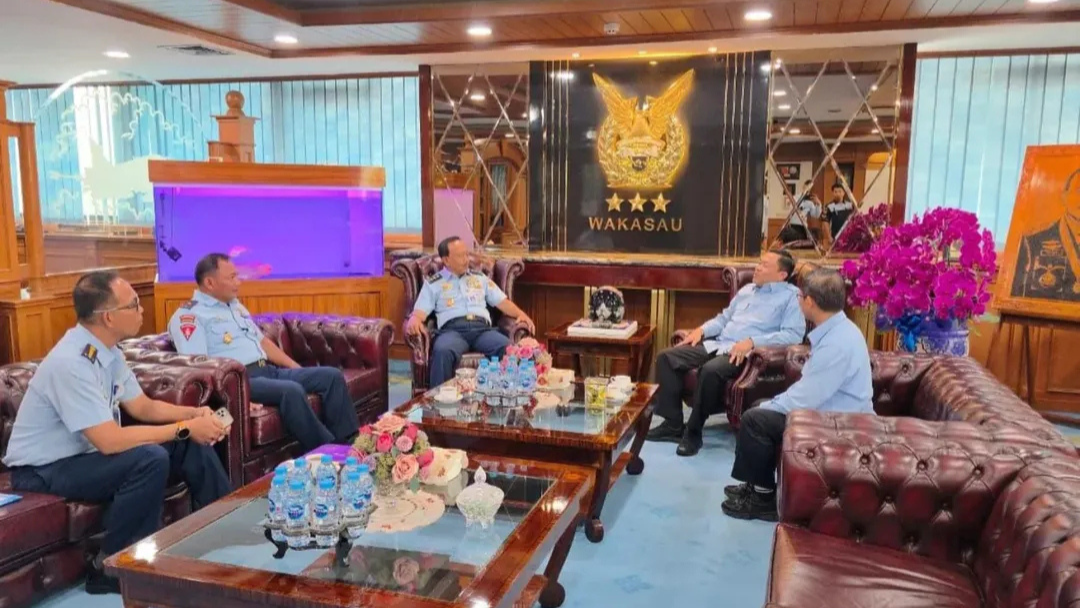 BGN Kabupaten Belitung - TNI AU Berkomitmen Dalam Menyukseskan Program MBG