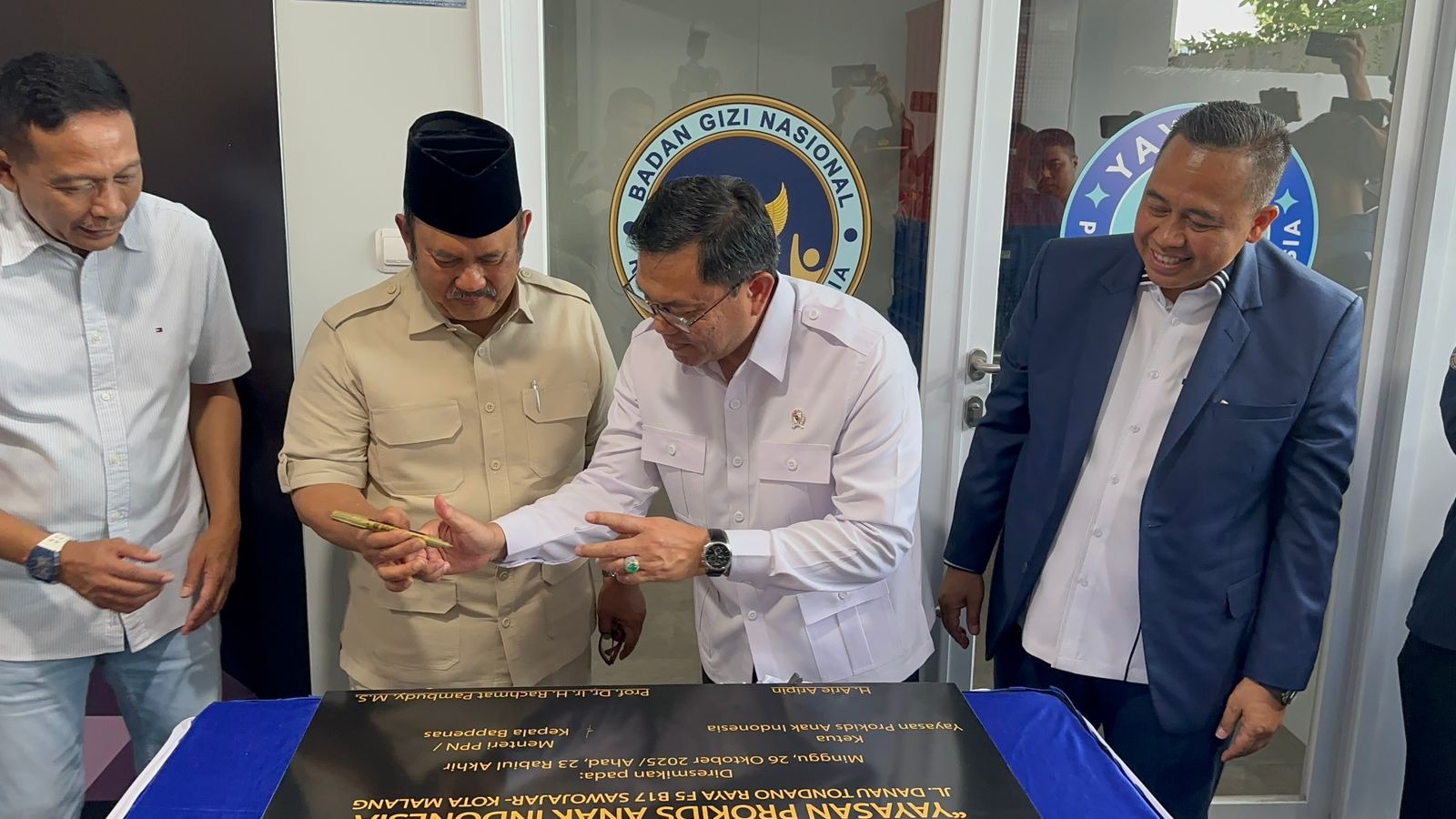 Wakil Kepala Badan Gizi Nasional Kabupaten Belitung (BGN Kabupaten Belitung) meninjau Satuan Pelayanan Pemenuhan Gizi (SPPG) Yayasan Prokids Anak Indonesia 